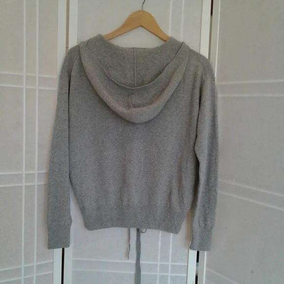 Stefanel hooded sweater wool cashmere blend Italy - Picture 9 of 13